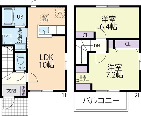 エアリーズの物件間取画像